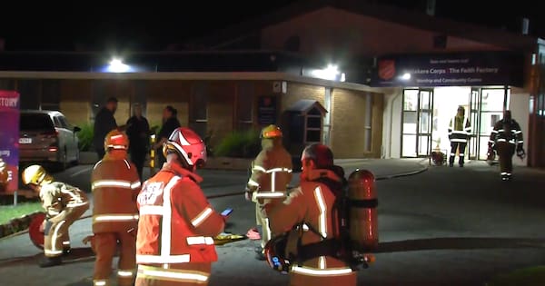 Person critically injured in suspicious building fire in west Auckland