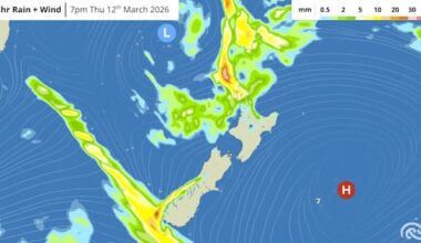 'Warm, windy, wet' weather for Auckland and Northland later this week