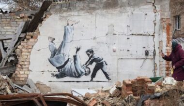 Banksy unmasked again, angering some fans but not ruffling dealers