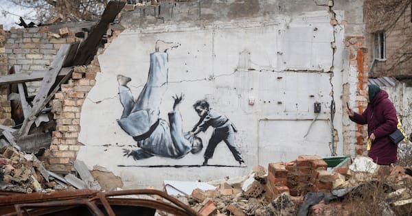 Banksy unmasked again, angering some fans but not ruffling dealers