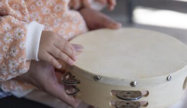 Firefighter frees rattled toddler stuck in tambourine