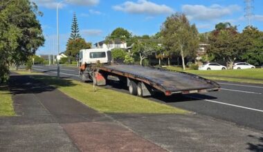 Parked trucks a 'serious hazard' in residential Auckland streets