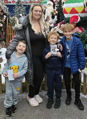 Demmi Wilson with her childrenCredit: Kennedy News & Media