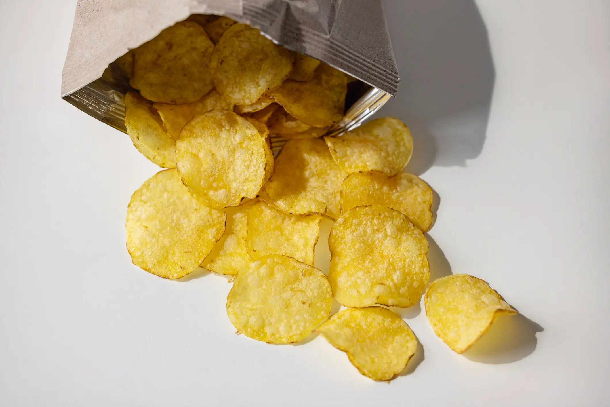 Potato snacks are high in additives and salts (Getty Stock)