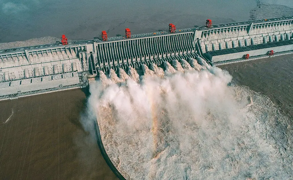 The movement of such a mass of water changes the Earth's rotational speed slightly (CN-STR / AFP via Getty Images)