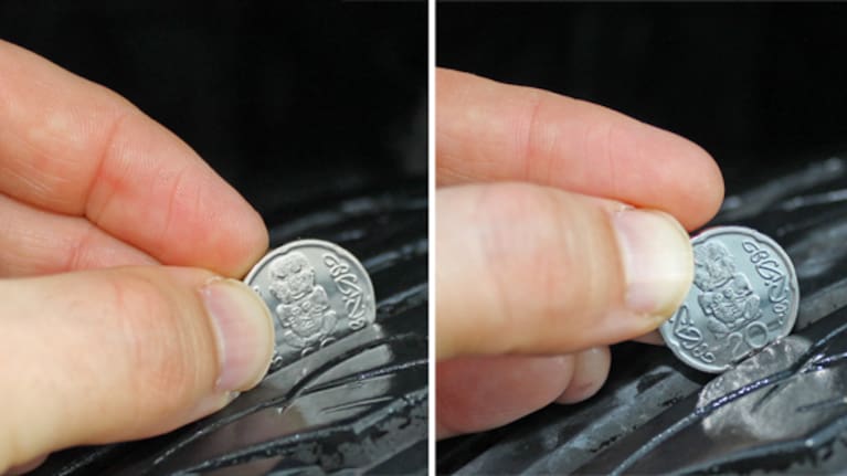 AA said that if you can see the "20", it's time to get new tyres.