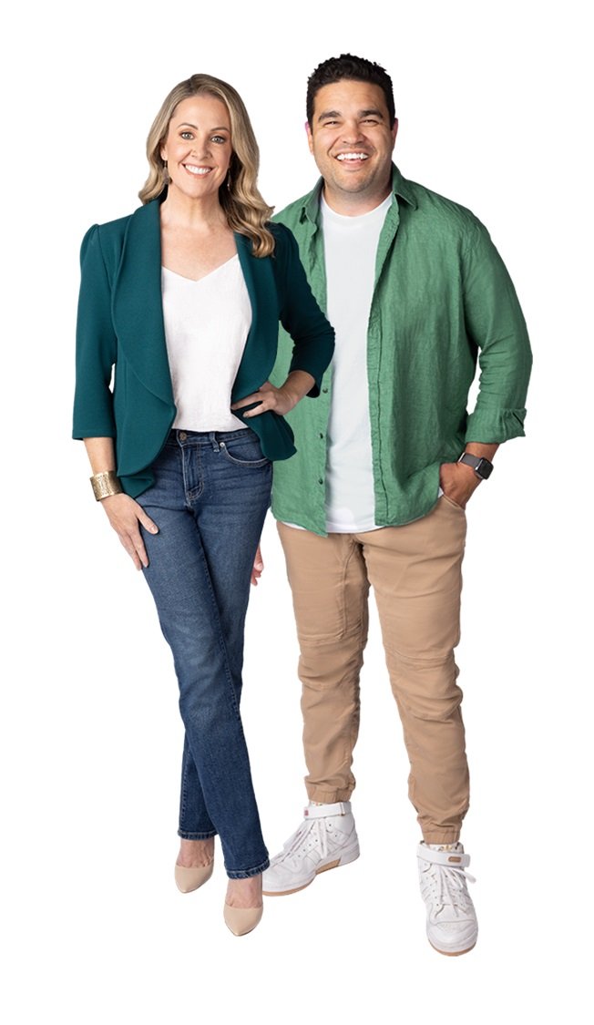 Mix 94.5's Pete & Kymba.