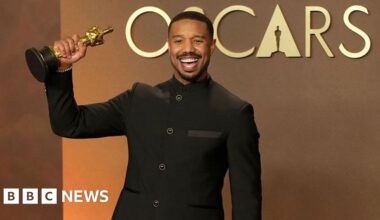 Creed to Sinners: Michael B Jordan's road to Oscars recognition - BBC