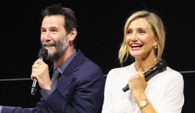 Cameron Diaz, 53, and Keanu Reeves, 61, look ageless in new appearance