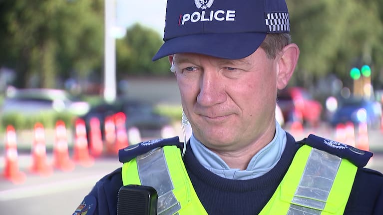 Acting Canterbury road policing manager Senior Sergeant Gerard Peoples.