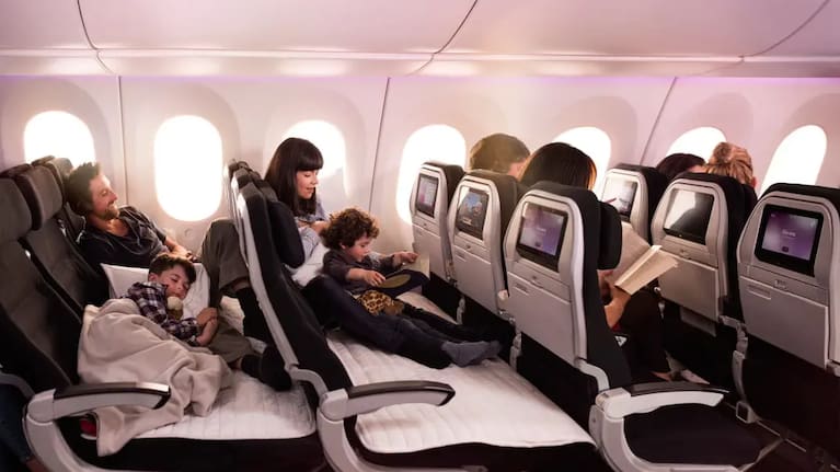 Air New Zealand Skycouch.
