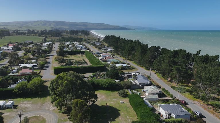 Amberley Beach, 35km north of Christchurch.