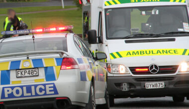 SunLive - One injured following truck and pedestrian crash