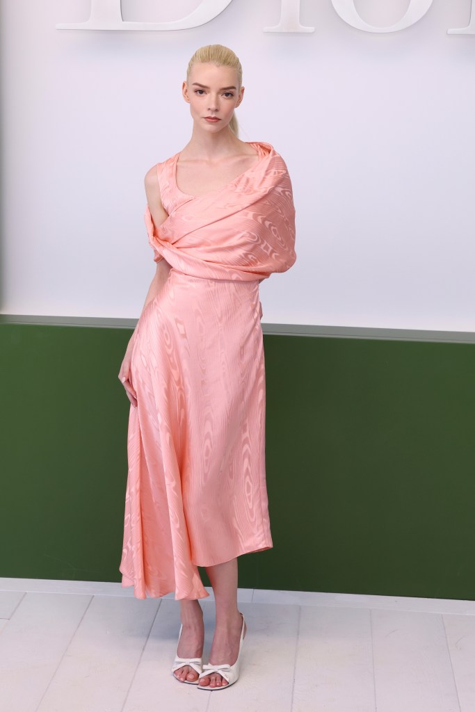 Anya Taylor-Joy at the Dior show