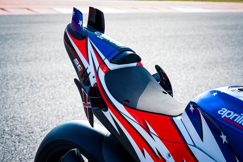 Aprilia X250TH rear aero parts