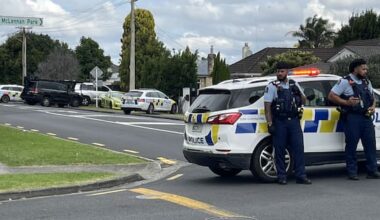 Two arrested, gun seized after shooting in Auckland's Papakura