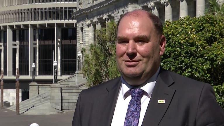 Associate Agriculture Minister Andrew Hoggart. 
