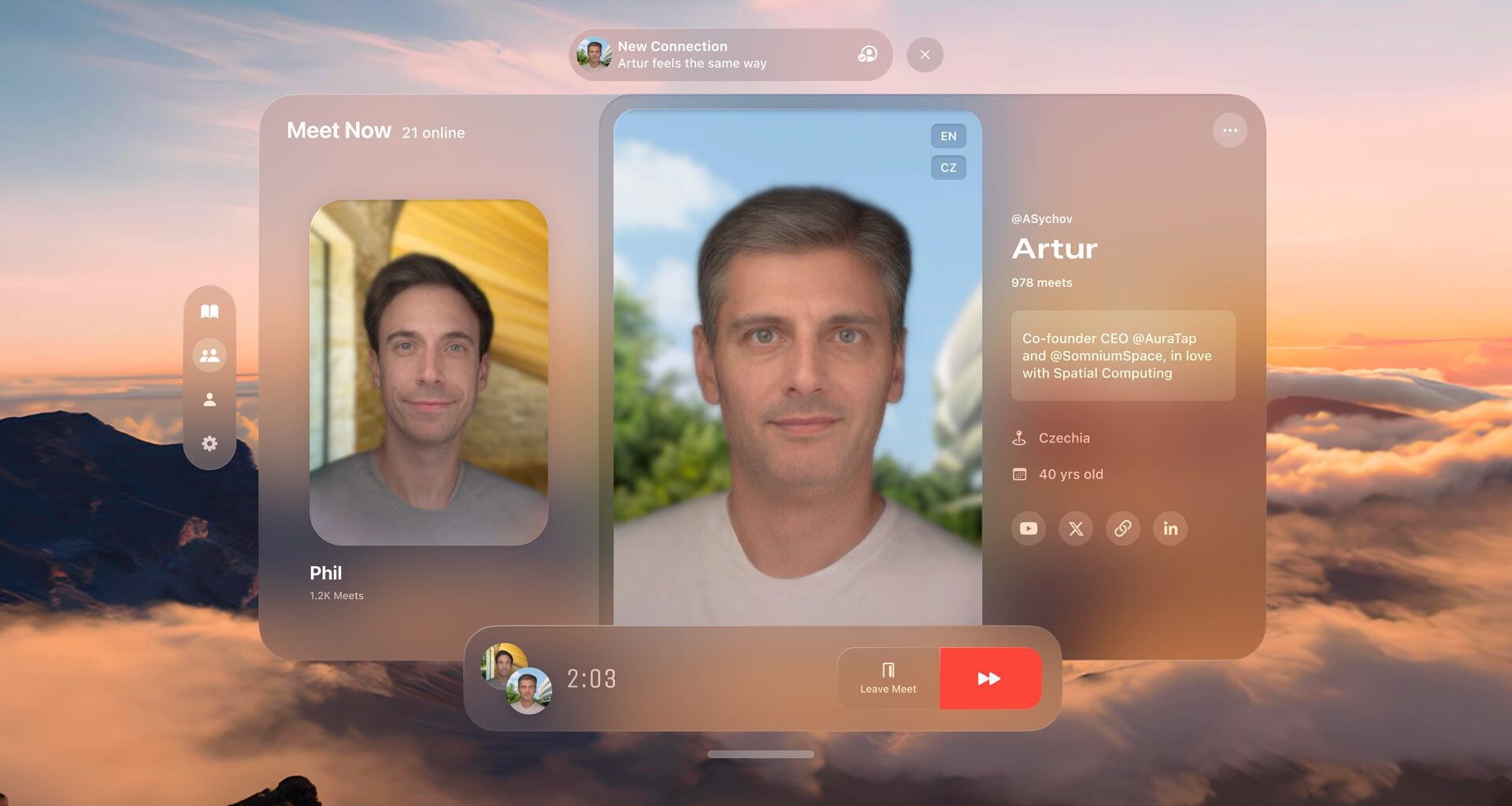 New Vision Pro App Bets on Apple's Persona Avatars to Form Genuine Connections