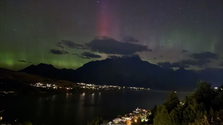 The light's colours shifted substantially.