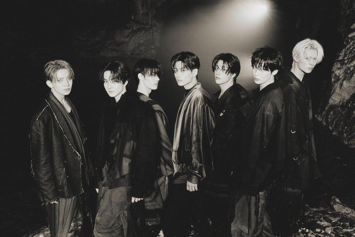 ENHYPEN was recently reorganized into a six-member group following member Heeseung’s departure. Courtesy of Belift Lab