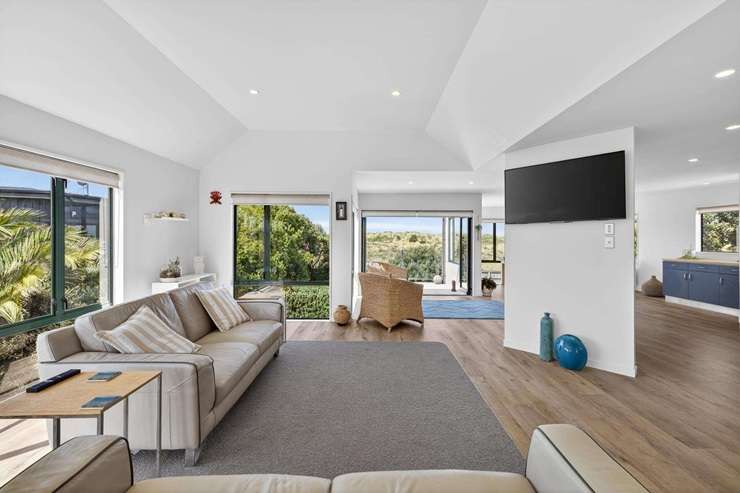 9 Driftwood Lane, at the Christchurch coastal suburb of Waimairi Beach, has an inground pool. Photo / Supplied