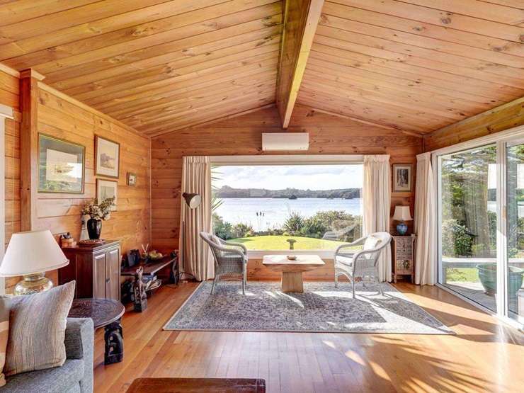 Spread across 2.7ha of bush and open lawns, the four-bedroom retreat at 92G Edmonds Road, in Kerikeri, is looking for a buyer with $2m-plus to spend. Photo / Supplied