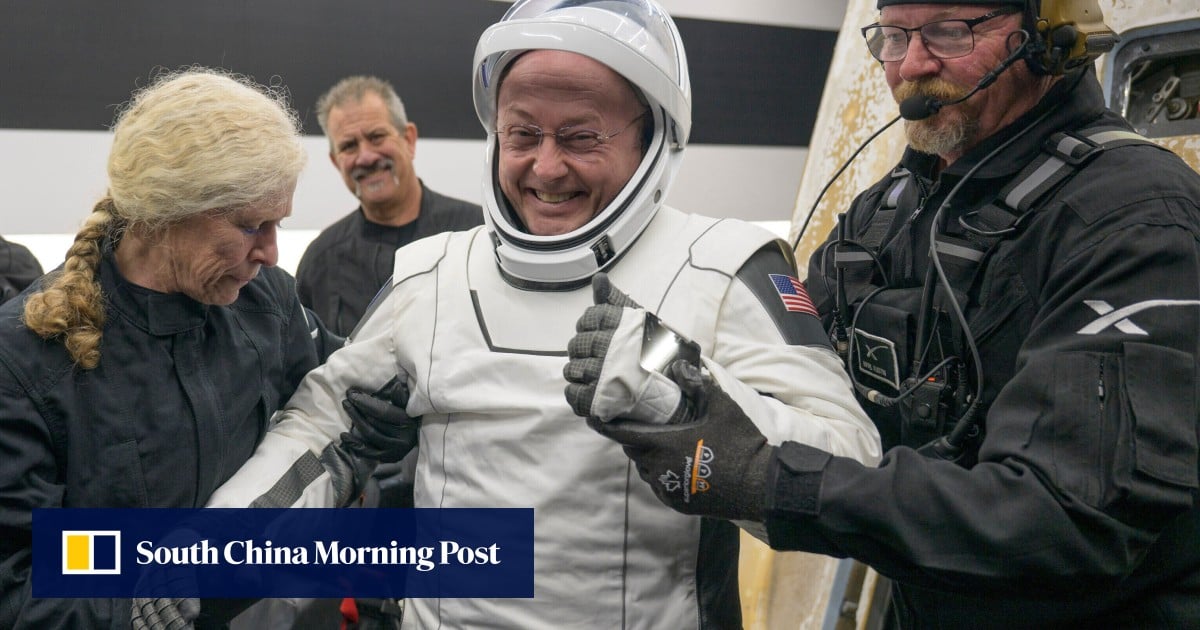 US astronaut says illness that cut short space mission made him unable to talk