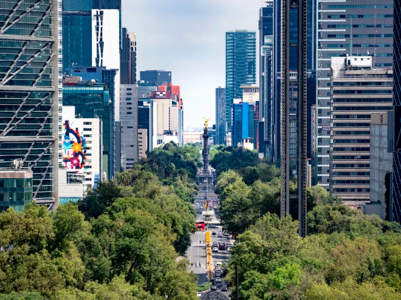 Mexico City skyline