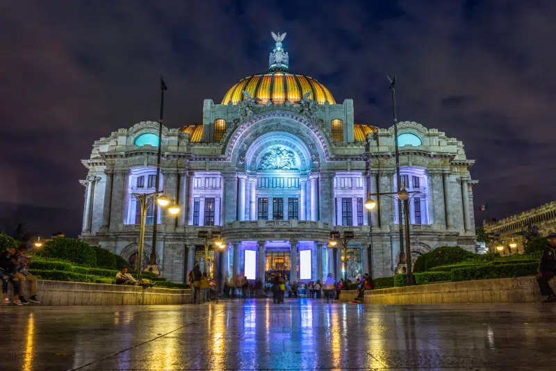 Fine Arts Palace in Mexico City