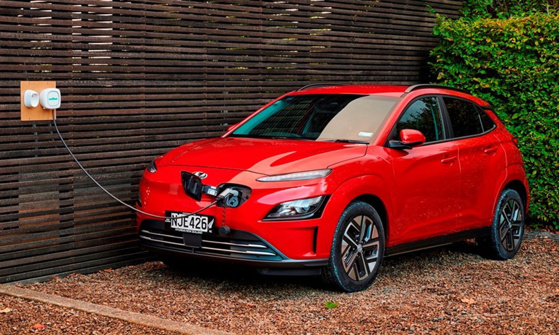 Hyundai Kona Electric.