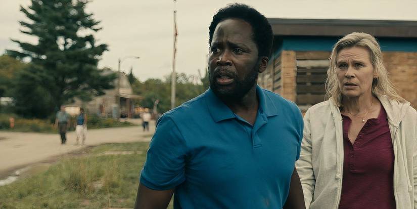 Boyd Stevens (Harold Perrineau) and Abby Stevens (Lisa Ryder) on From