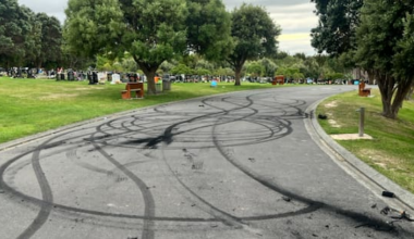Workers 'heartbroken' at burnout damage at cemetery near Wellington
