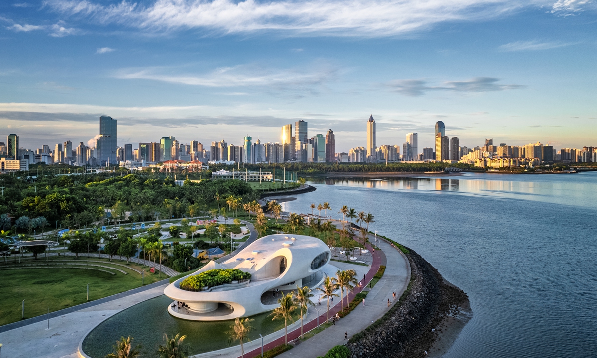 A view of Haikou, South China’s Hainan Province Photo: VCG