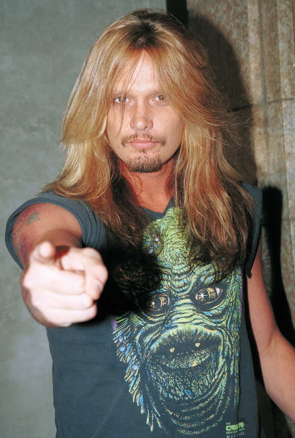 Sebastian Bach attends Blender Magazine's "The Blender Sessions" at Ivar Club on Oct. 30, 2002, in Hollywood.