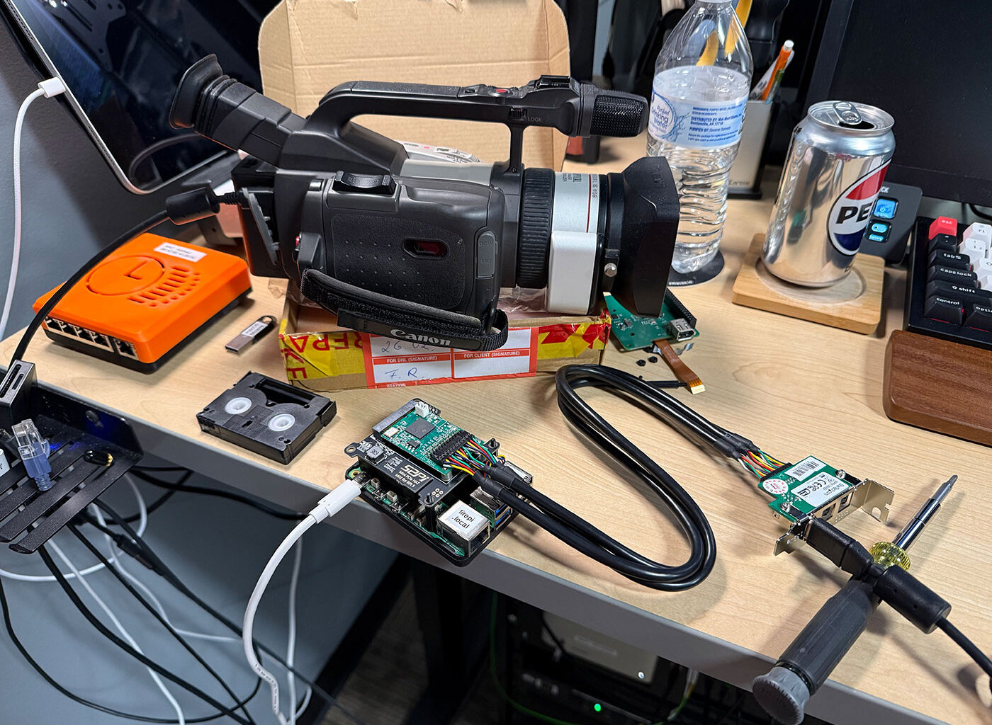 Using FireWire On A Raspberry Pi Before Linux Drops Support