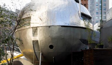 Eduardo Longo's Casa Bola forms setting for Aberto exhibition