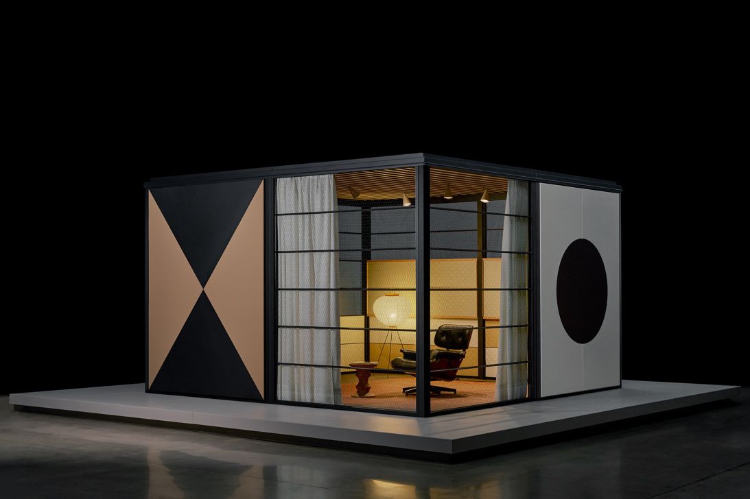 One-story Eames Pavilion, 2026.