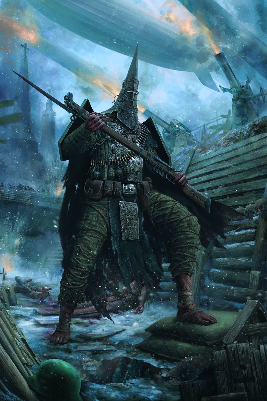 Fan art inspired by Trench Crusade