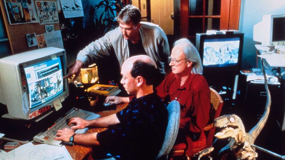 CGI for Jurassic Park
