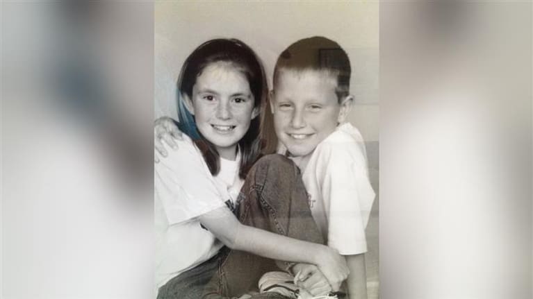 Chris and Chelsey Wood shared a passion for football as kids.