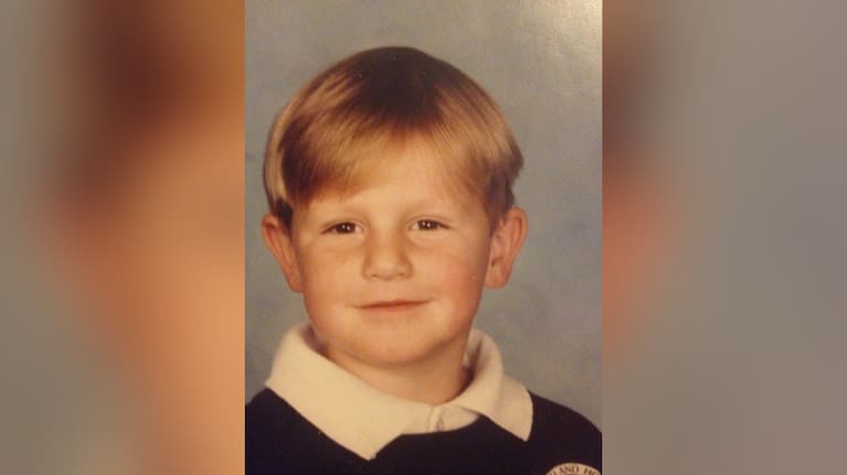 The young Chris Wood couldn't wait to join a team. 