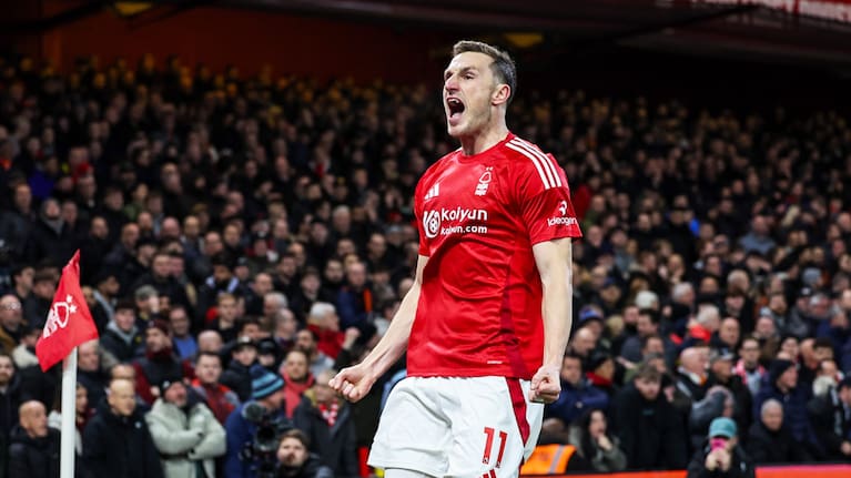 Chris Wood  playing in the Premiere League for Nottingham Forest FC.