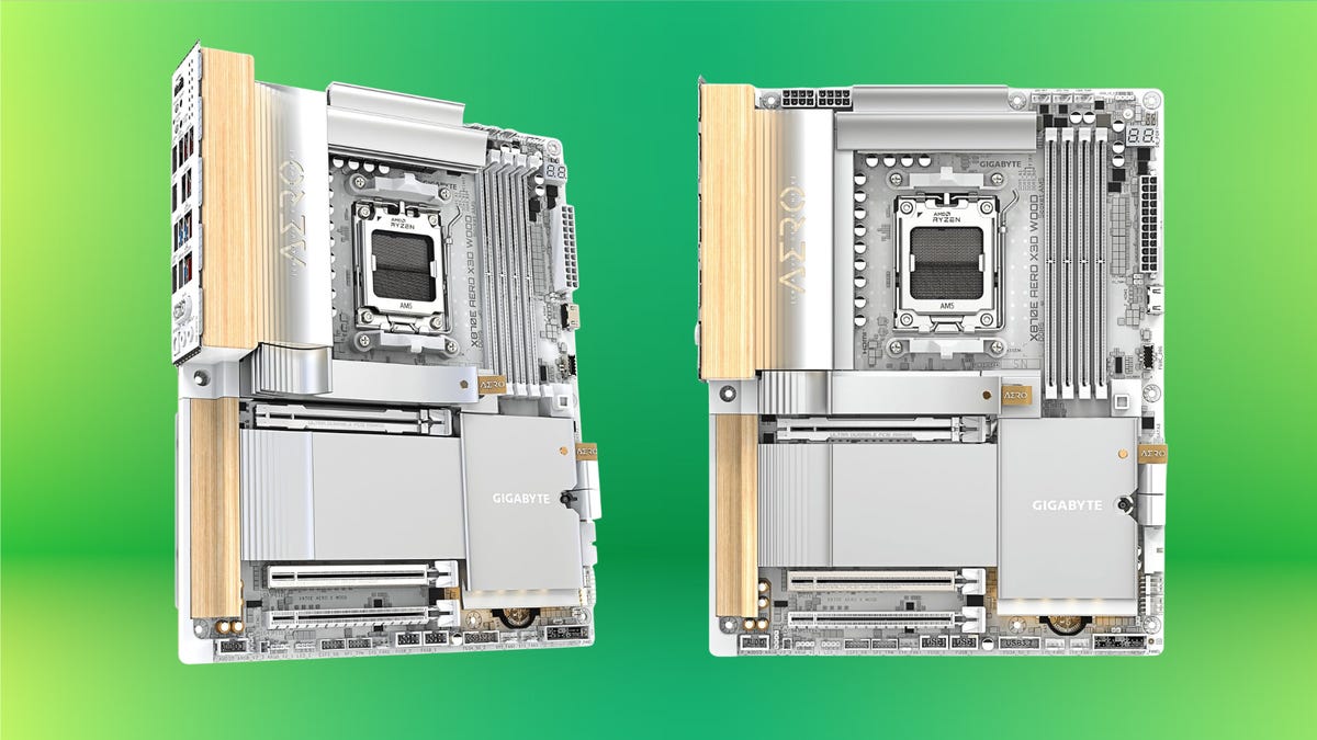 GIGABYTE's X870E AERO X3D Wood Boasts Elegant Design and Power to Match