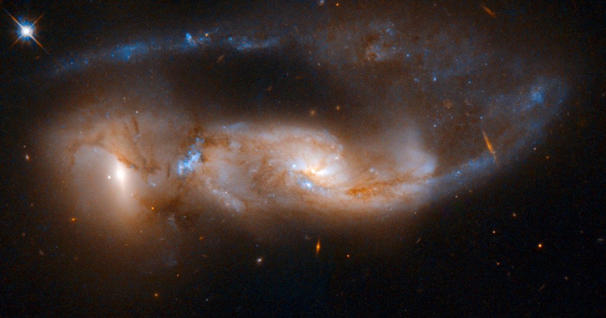 Peculiar galaxies showcase the beauty of cosmic violence