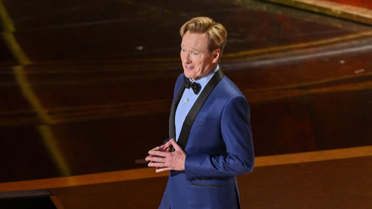 Conan O'Brien doesn't get enough credit for bringing glory back to the job of Oscar host