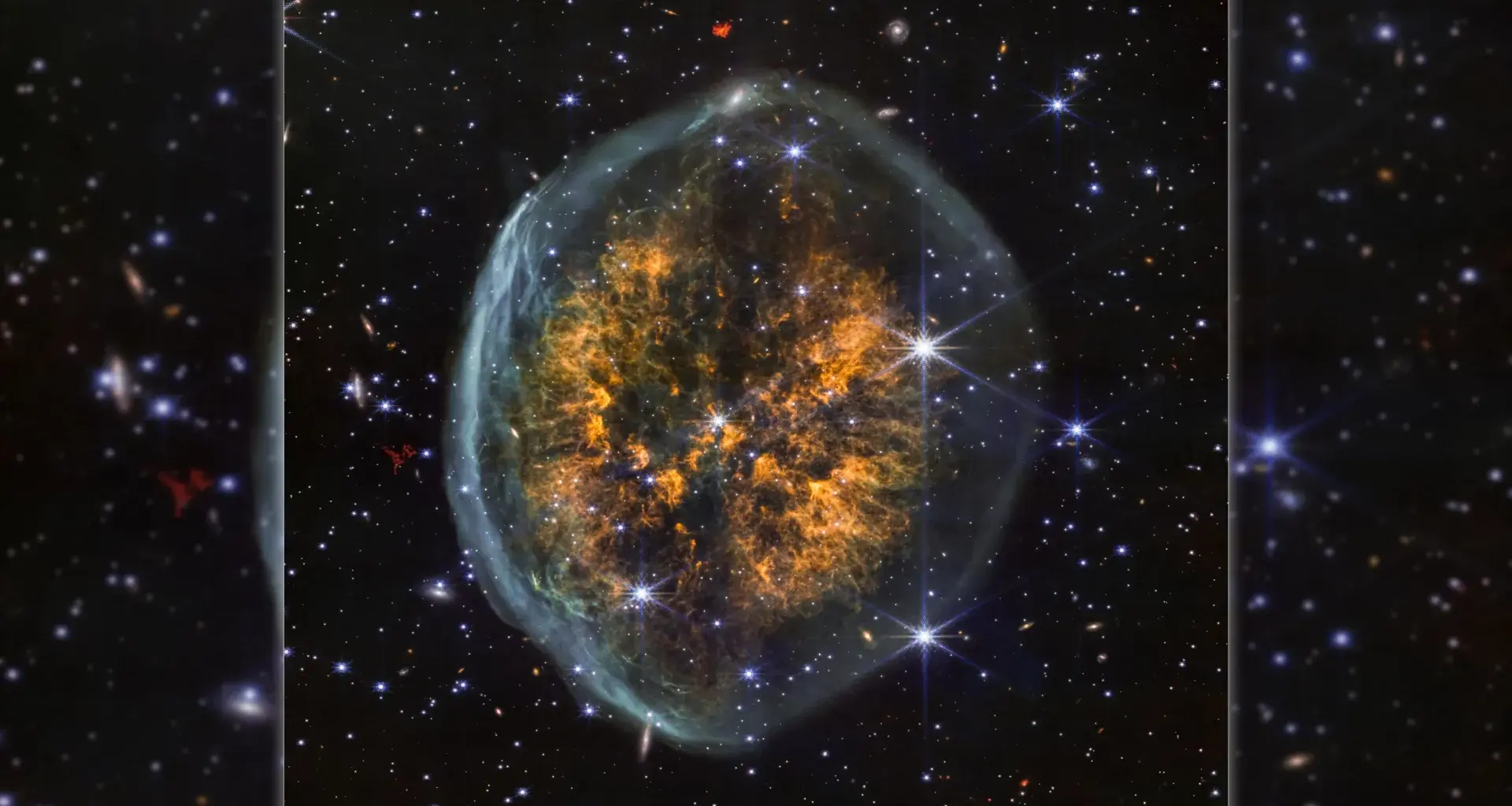 NASA’s Webb captures a bizarre brain-shaped nebula around a dying star