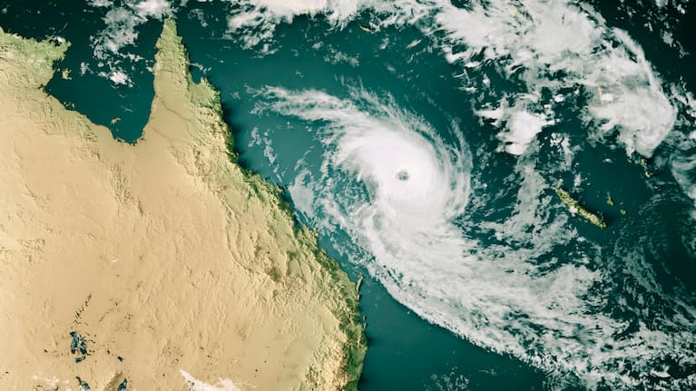 Cyclone's in the past moving across the Coral Sea towards Far North Queensland, just like Cyclone Narelle
