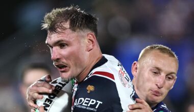 Roosters forwards slammed for display against Warriors, dominated, what happened, Angus Crichton, Spencer Leniu injury, Saturday League Kick Off, news