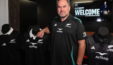 Optimism reigns as new All Blacks coach Rennie makes a splash
