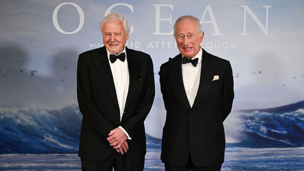 David Attenborough and King Charles III